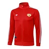 25/26 Manchester United Red long zipper  Training Jacket Set