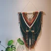 Purely Handmade Ethnic Style Tassel Wall Hangings Decorated with Handmade Tapestries