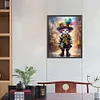 Clown-Full Round Diamond Painting 40*50CM