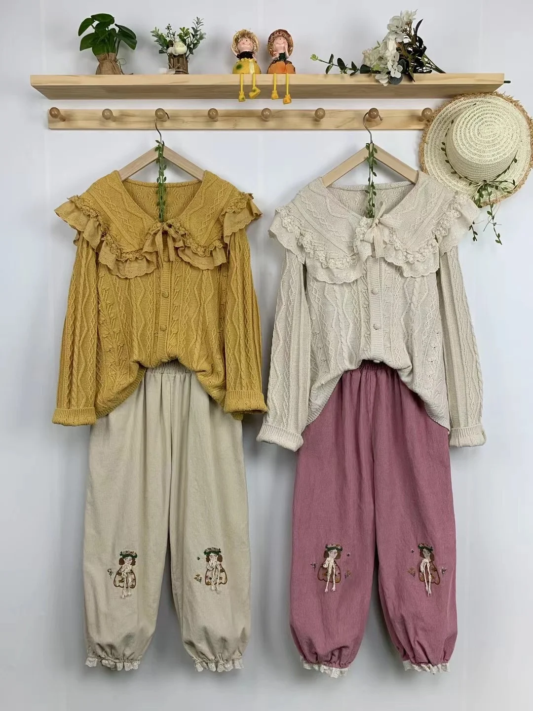 Chicfifth Sweater Women Winter Long Sleeve High Quality Autumn Vintage Top Knitted Cardigan