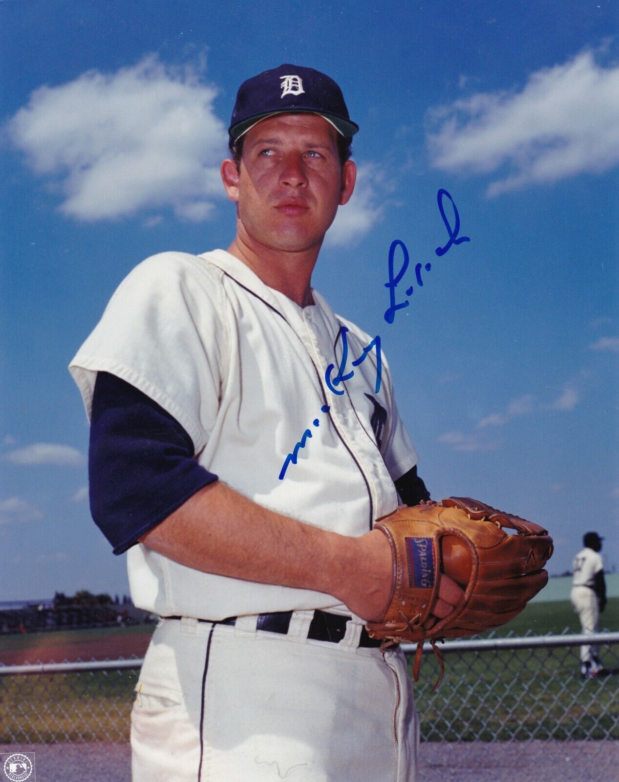 MICKEY LOLICH DETROIT TIGERS ACTION SIGNED 8x10