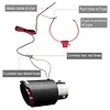 Red And Blue Flame LED Tailpipe With Light