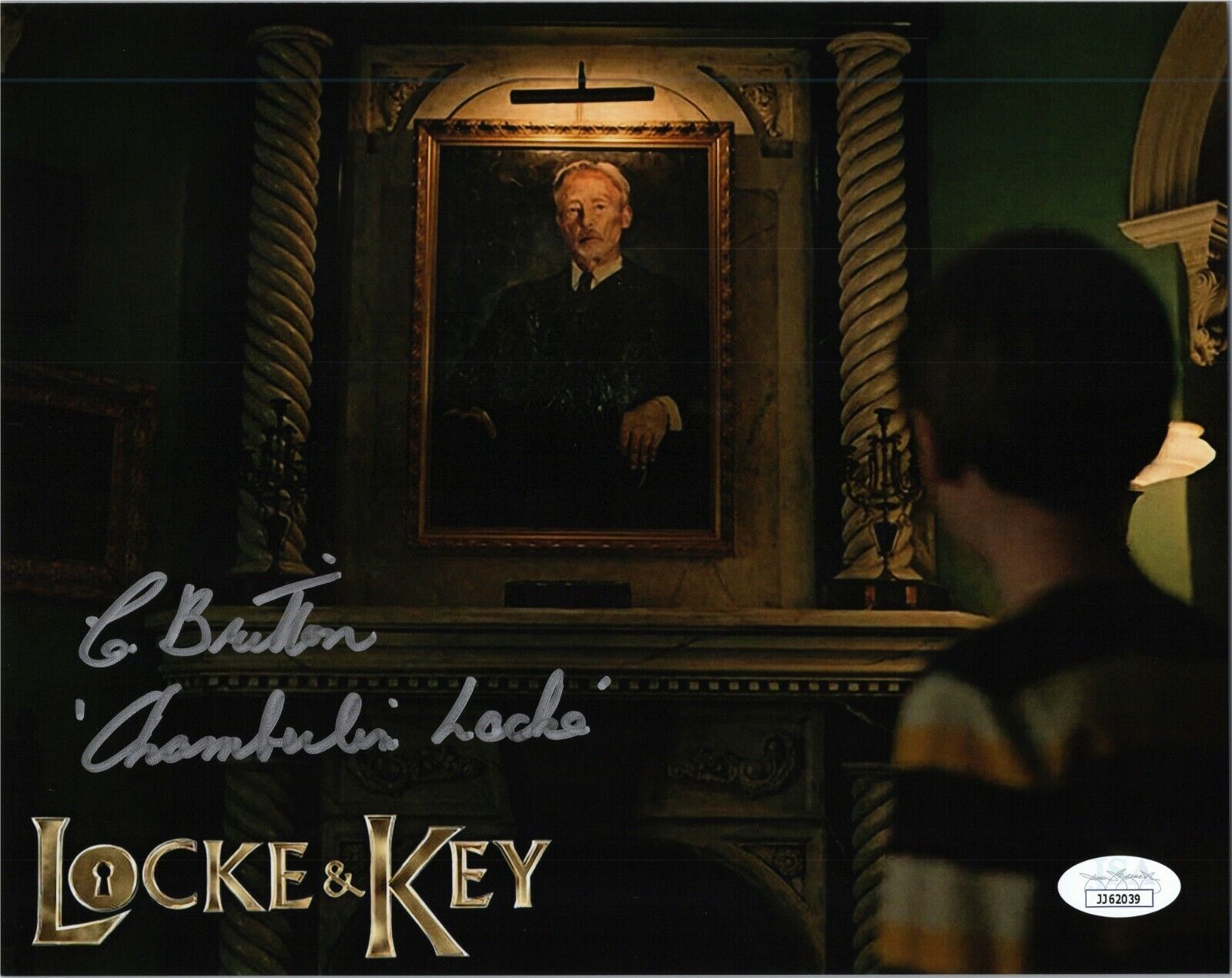 CHRIS BRITTON Authentic Hand-Signed LOCKE & KEY CHAMBERLIN