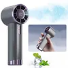 Portable Handheld Turbo Fan Desktop Cooling Fan 100 Gear Wind for Outdoor Travel