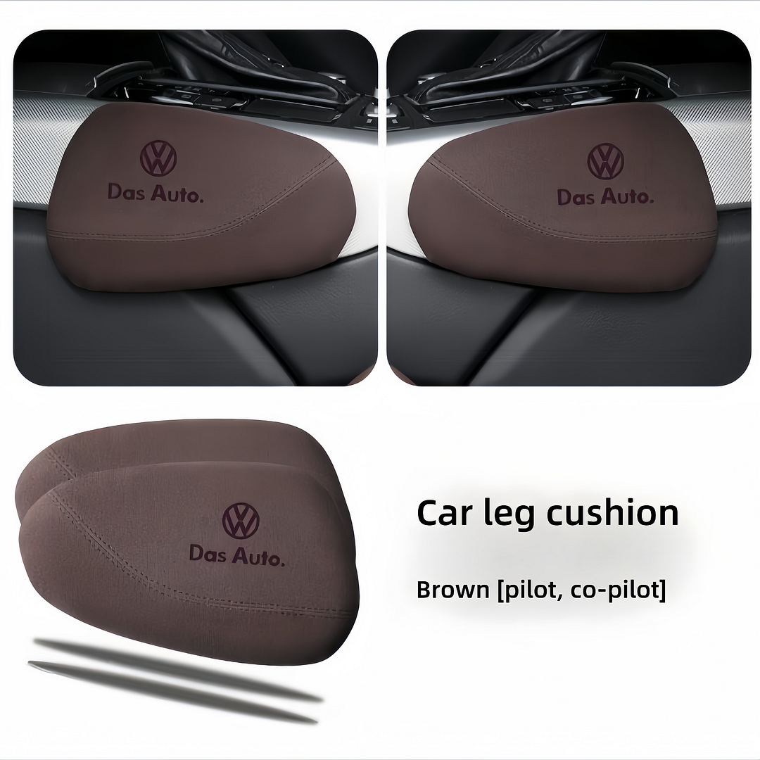 Car leg cushion car support knee leg support armrest box protection pad