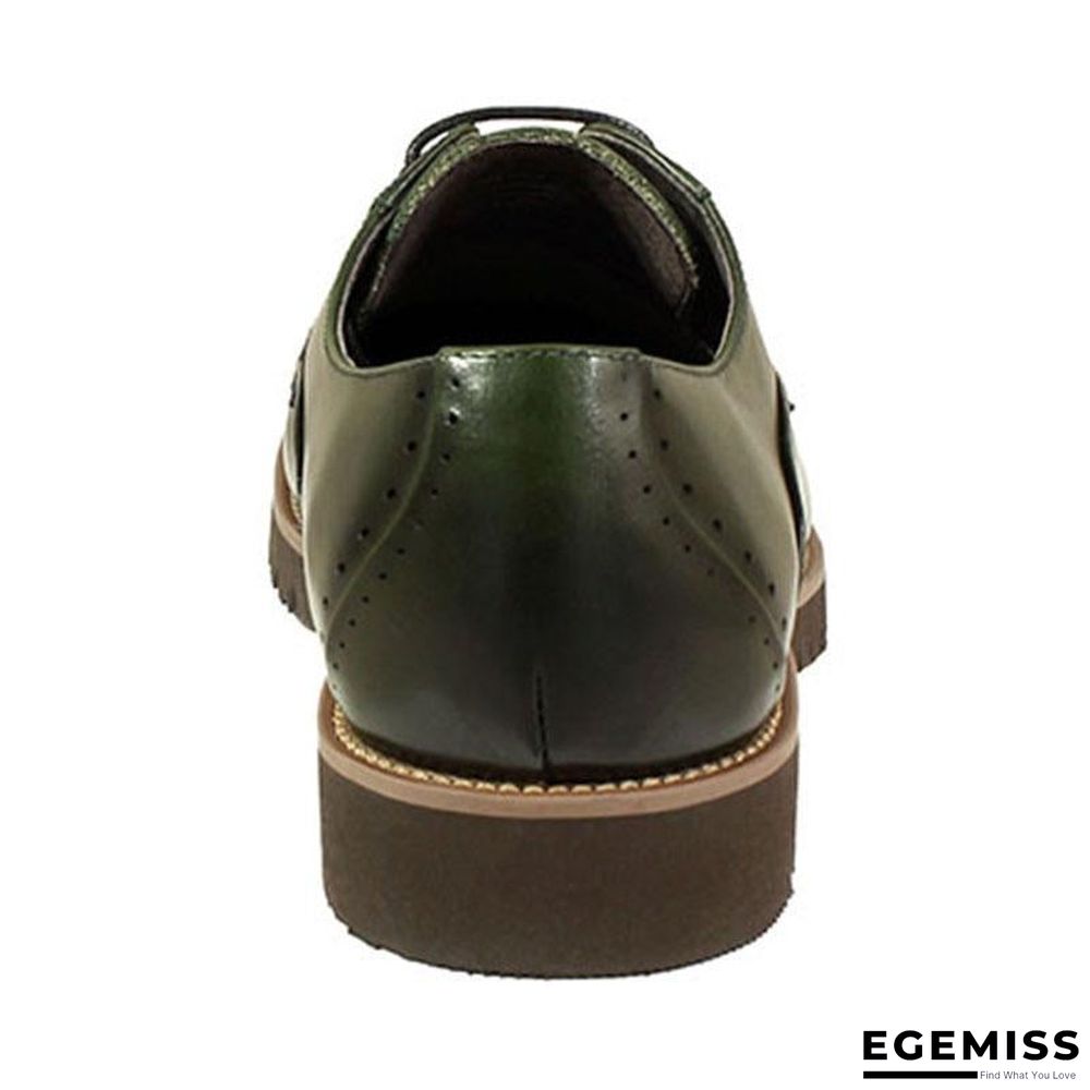 Men's Fashion Leather Derby Shoes | EGEMISS