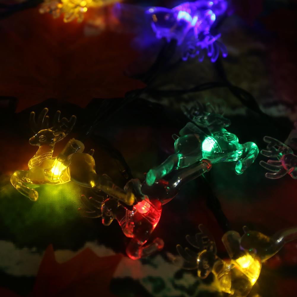 

Solar 20LED elk tree gar-Curtain String Night Light, Color, 501 Original