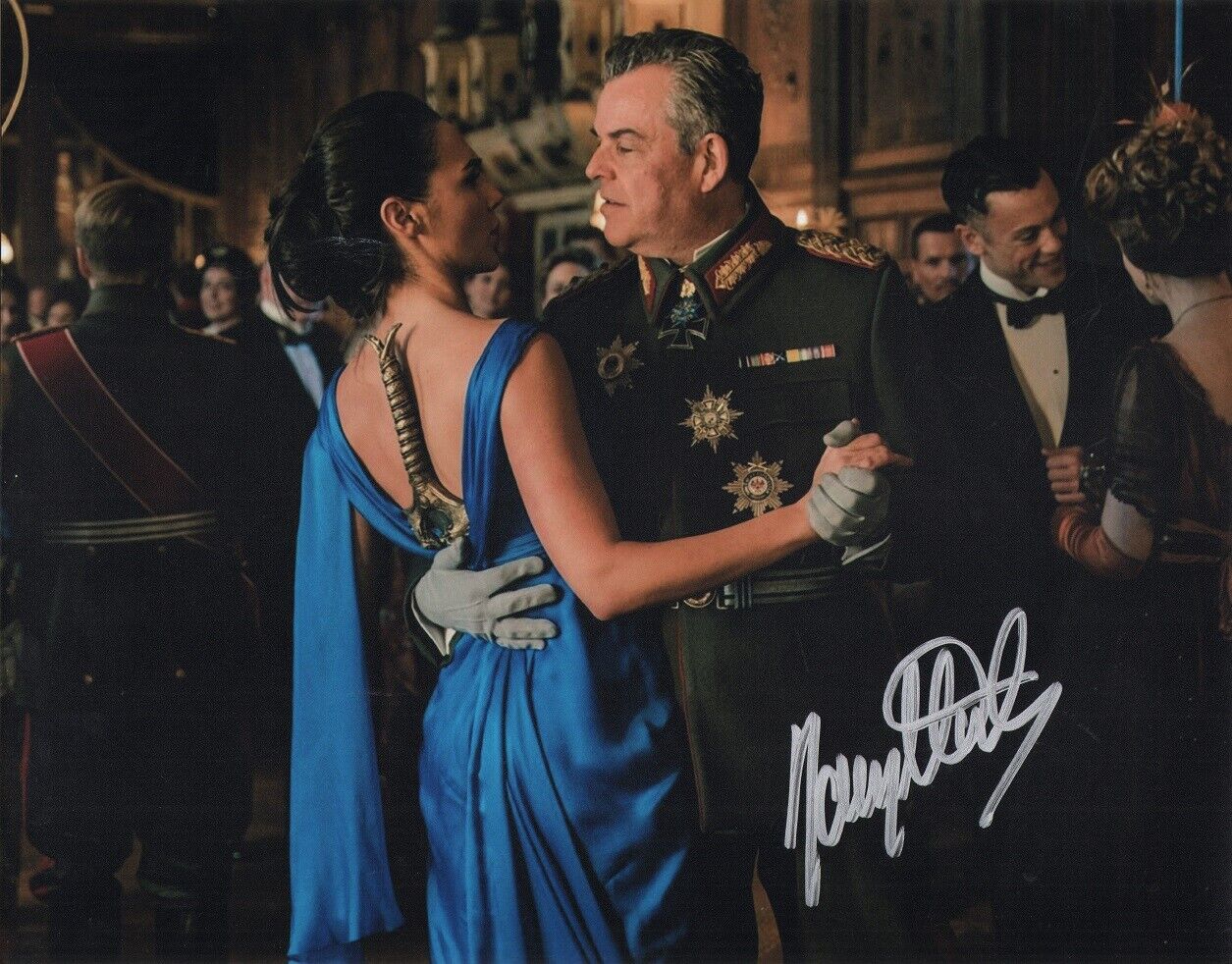 ~~ DANNY HUSTON Authentic Hand-Signed WONDER WOMAN