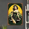 Pin Up Girl - Vintage Metal Signs(8*12Inch/12*16Inch)-Pin-up-girls