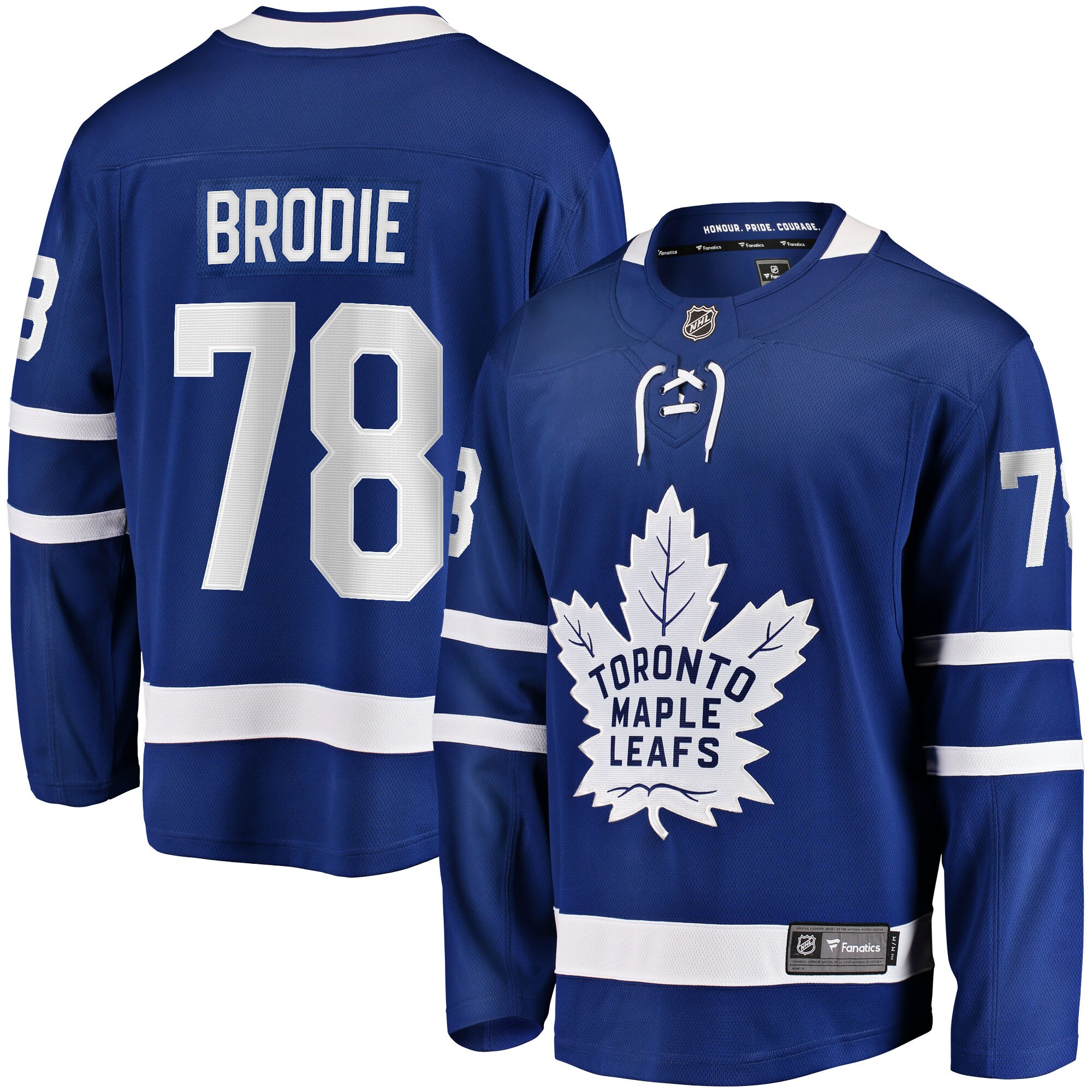 TJ Brodie Toronto Maple Leafs Fanatics Home Breakaway   Jersey – Blue mysite