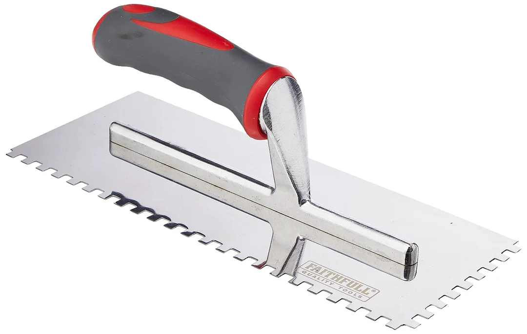 280 &times; 110mm مجرفة الجص مجرفة القشط تجصيص من الستانلس ستيل