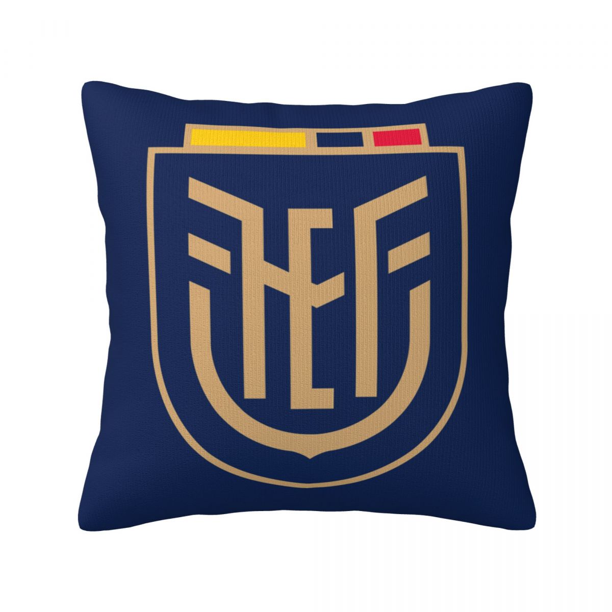 Ecuador National Football Team Short Plush Cushion for Home Decor