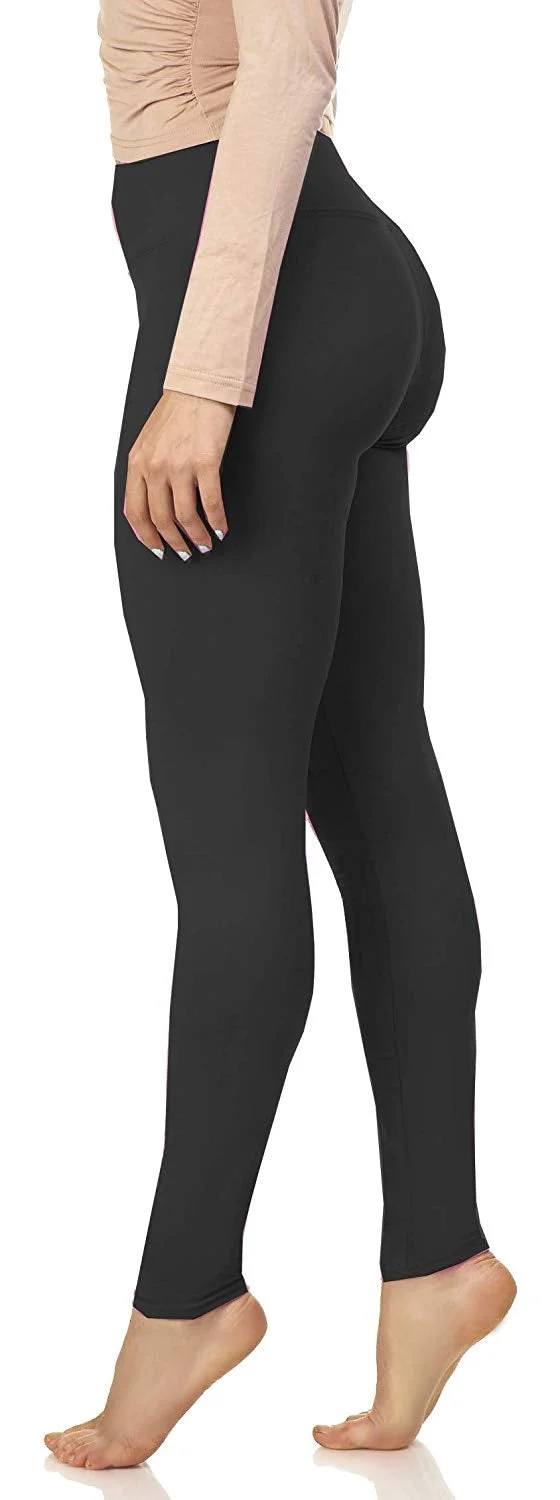 women's Quality High Waisted Leggings - Workout & Yoga Pants Plus