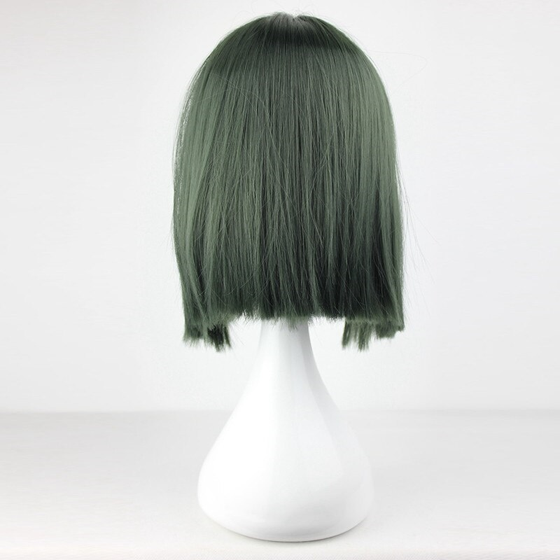 Fate Zero Waver Velvet Blackish Green Cosplay Wig
