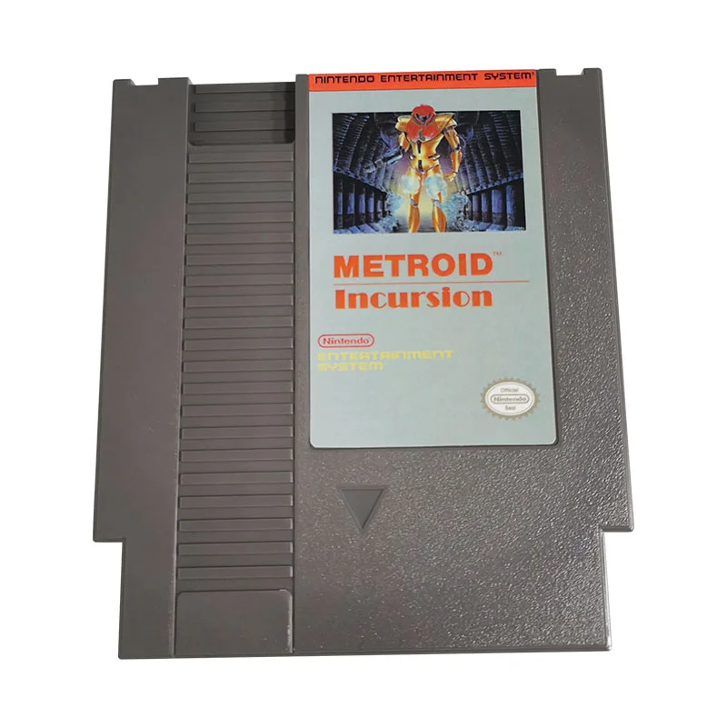 Metroid Incursion For Nintendo NES - 8 Bit Game Cartridge