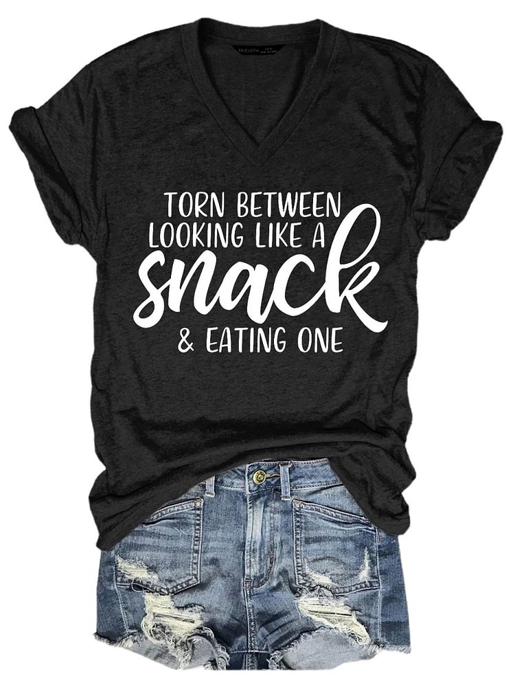 Bestdealfriday Torn Between Looking Like A Snack Tops