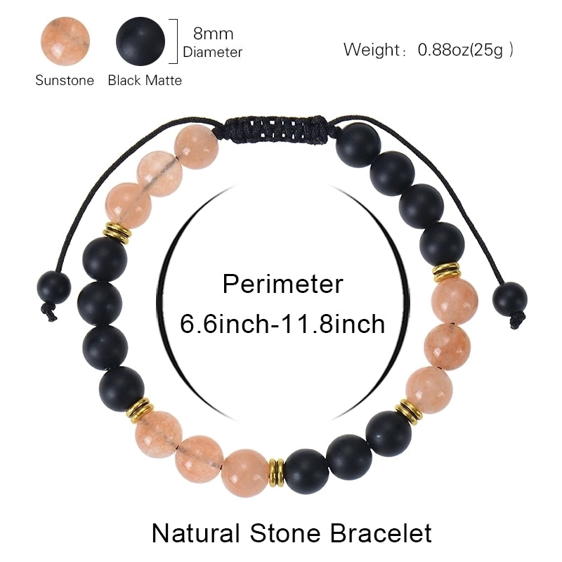 IG Style Geometric Natural Stone Bracelets In Bulk