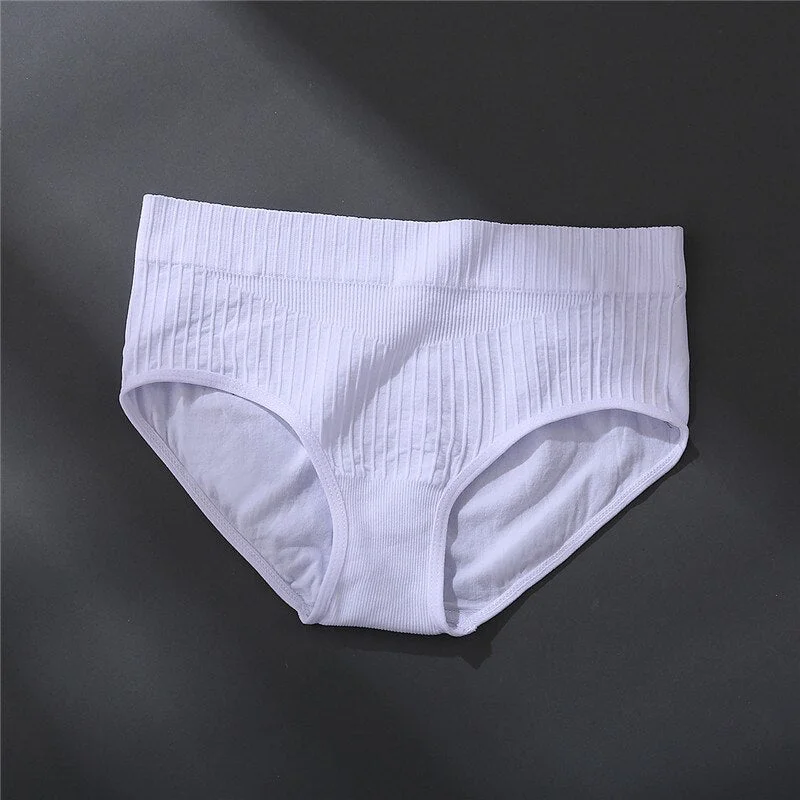M-2XL Fashion Women Underwear Seamless 8 Solid Colors Women Pantys High Waist Underpants For Ladies Comfort Sexy Women Briefs
