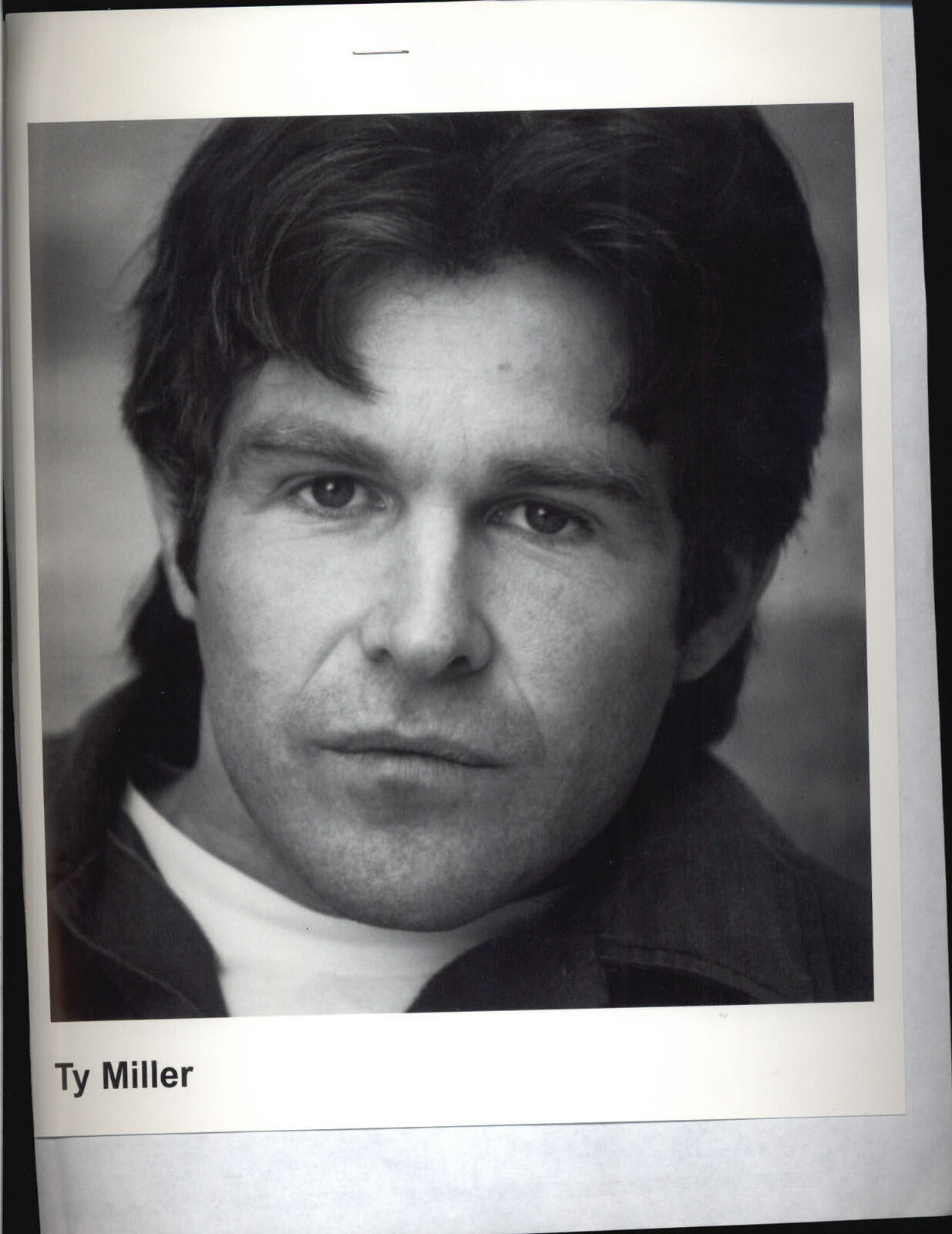 Ty Miller - 8x10 Headshot Photo Poster painting w/ Resume - Trancers - Young Riders