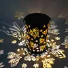 Solar Ground Light Automatic Switch Moon Projection Outdoor Lamp for Home Garden