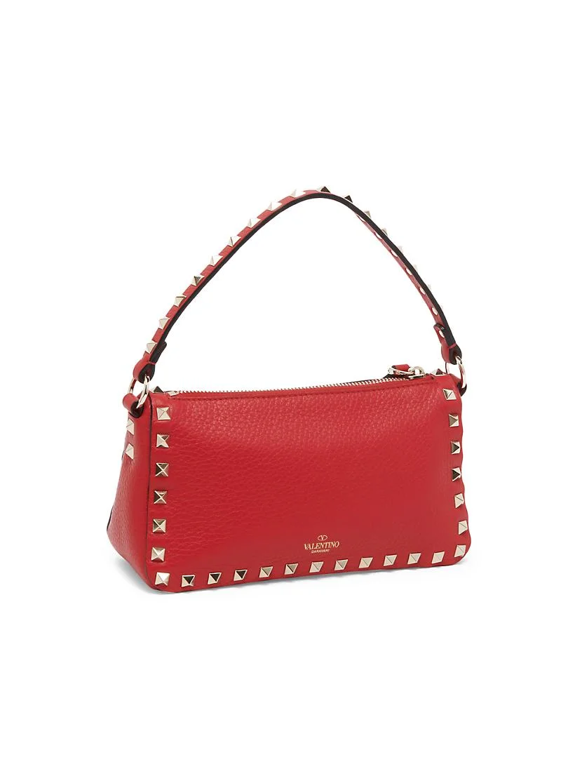 Valentino Garavani Rockstud Leather Shoulder Bag