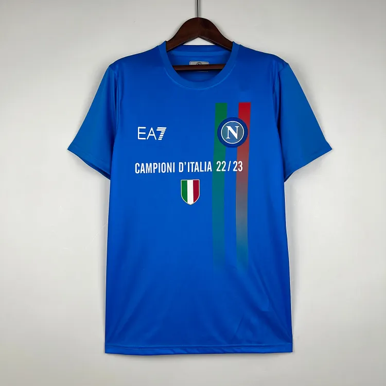 Napoli 23-24 Champion Edition Football Jersey | Blue