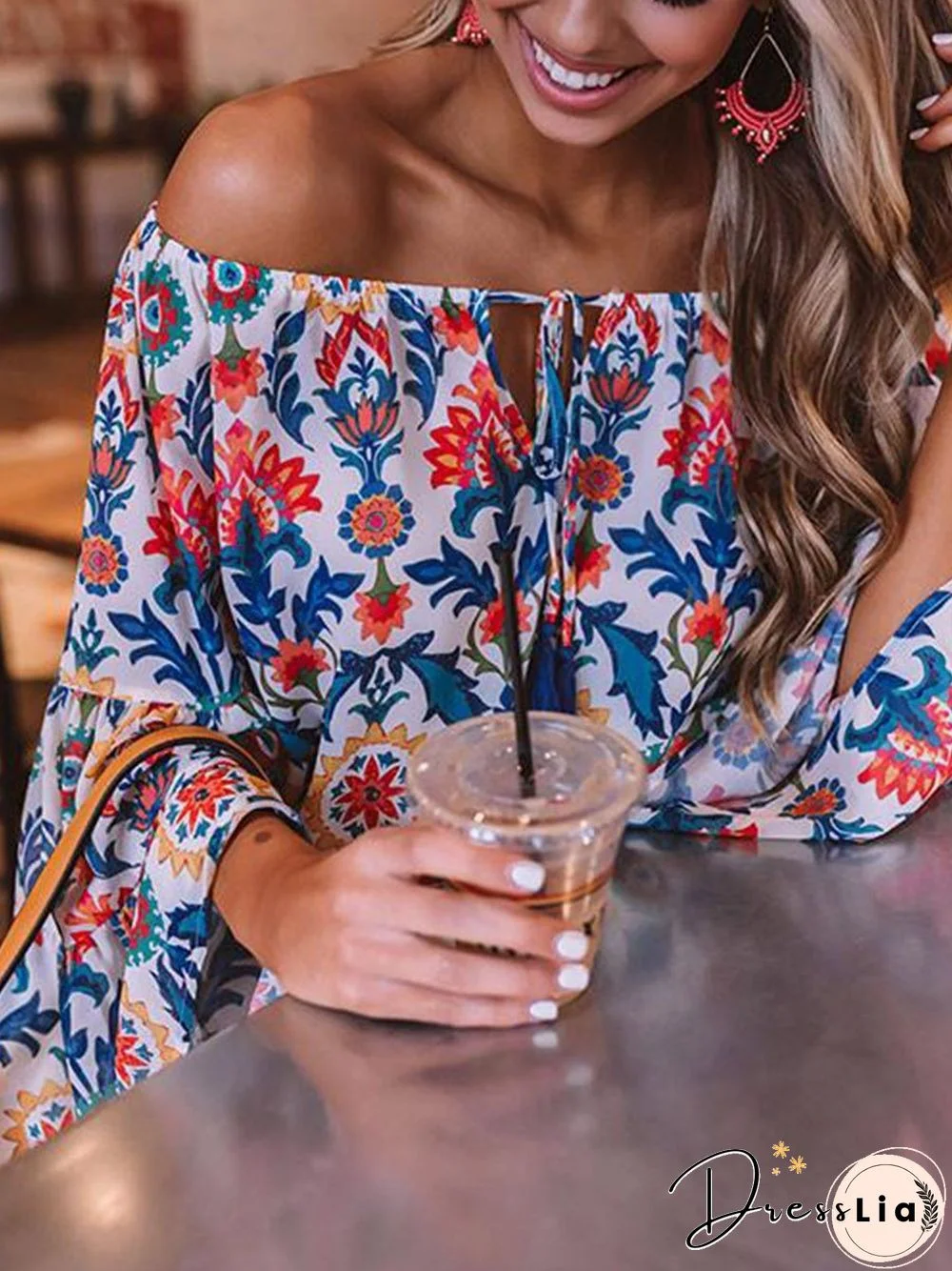 Fashion chiffon shirt P11529