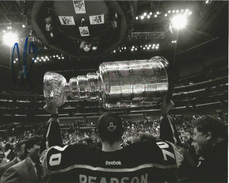 Los Angeles Kings Tanner Pearson Stanley Cup Signed Autographed 8x10 Photo Poster painting COA B