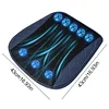 Summer Car Cooling Cushion Mesh USB Plug-in Air Flow Seat Cushion (Navy Blue)