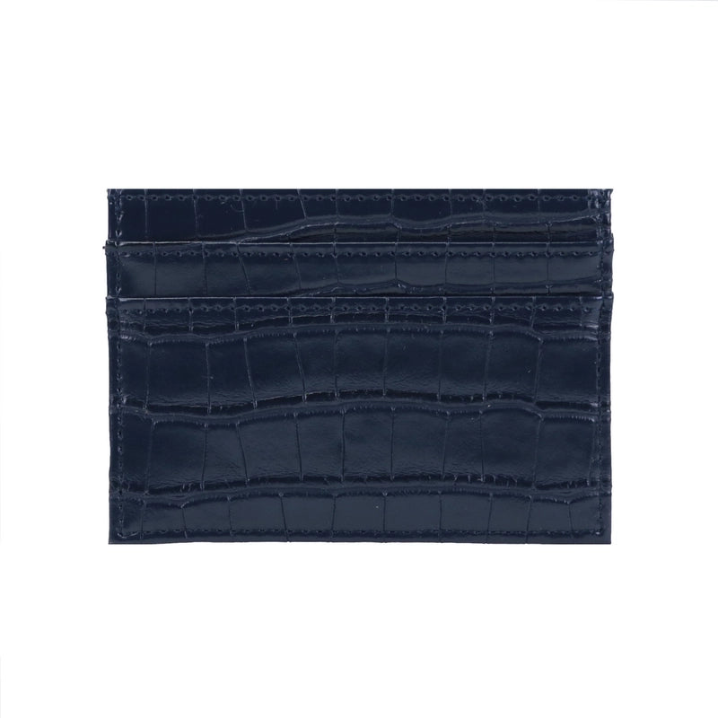 Unisex Solid Color Pu Leather Open Card Holders