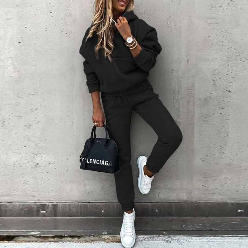 Hooded Sweatershirts Set 9be6