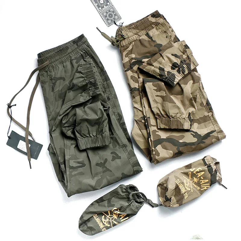 Lightweight And Quick-Drying Thin Section Trousers Overalls Camouflage Trousers