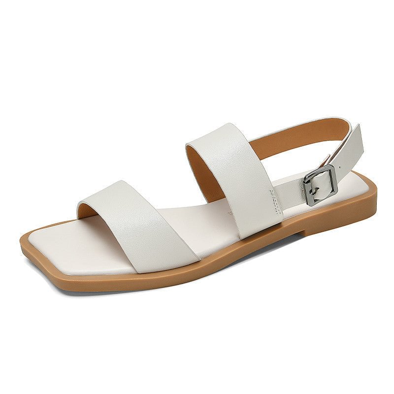 Women's Flat Simple All-Match Comfortable Soft Sole Sandals