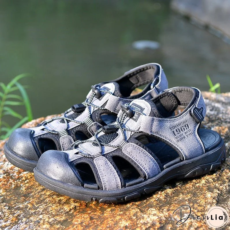 Beautiful Men's Outdoor Sports Closed Sandals