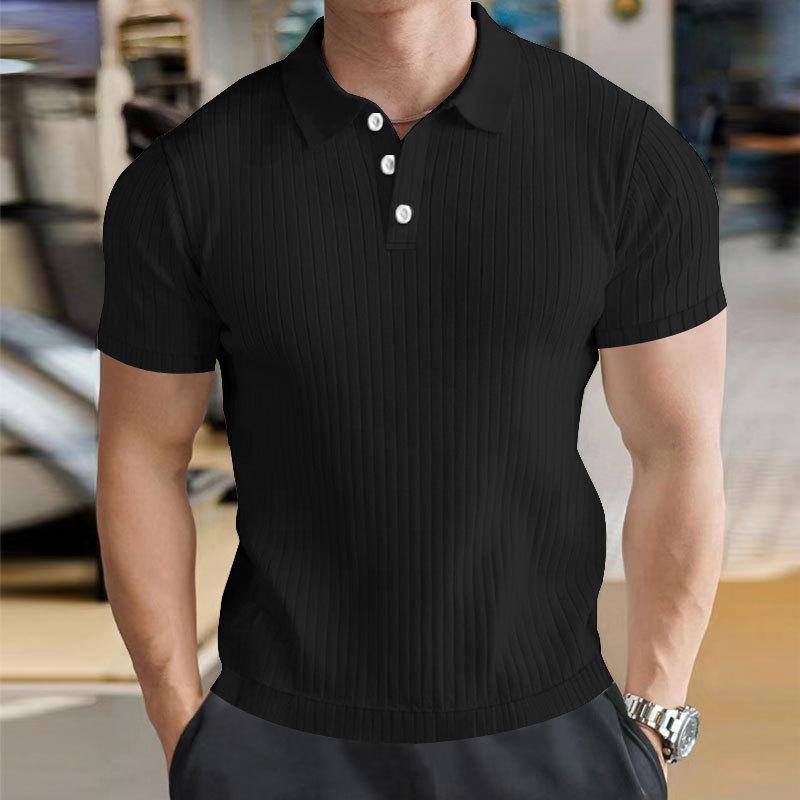 Men's Casual Short Sleeve Polo Shirt