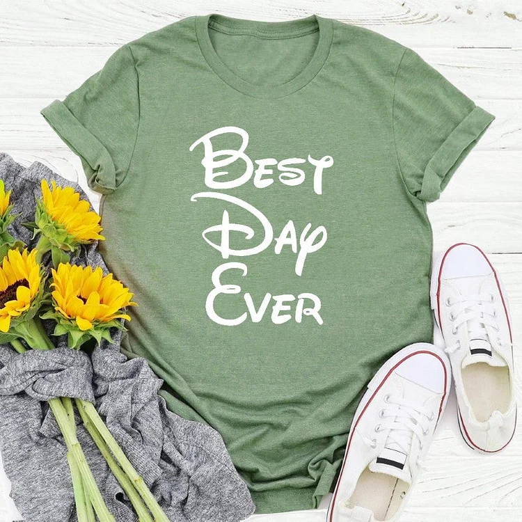 Best Day Ever,Vacation T-shirt -02854