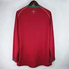 2006 Retro Long Sleeve Portugal Home Football Shirt love fball