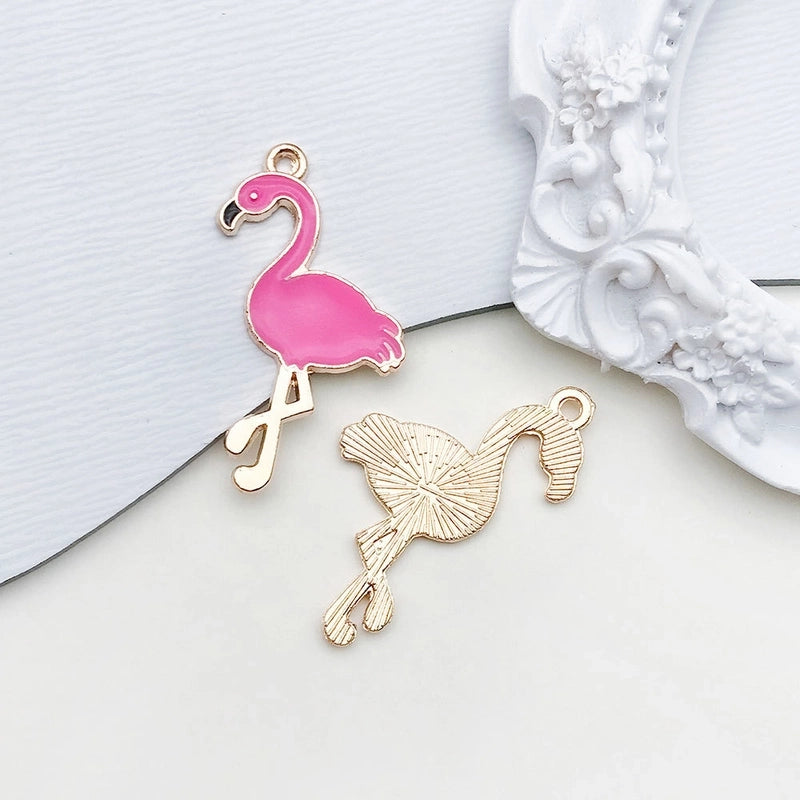 1 Piece 17 * 21mm Zinc Alloy Heart Shape Flower Pendant Jewelry Accessories