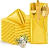 43x43cm Smooth Satin Wedding Event Resturant Napkins