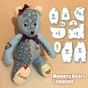 2025 NEW Memory Bear Template Ruler Set(10 PCS) - With Instructions