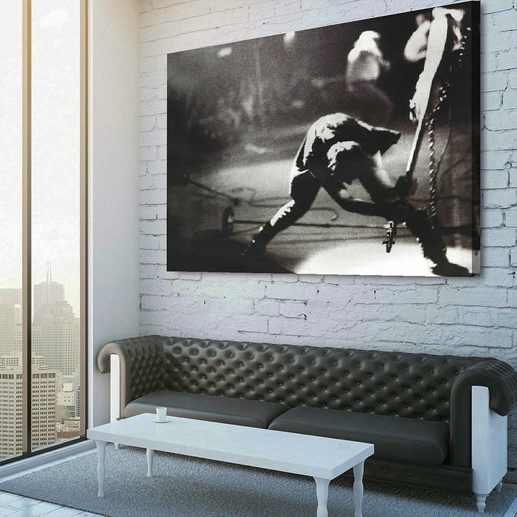 The Clash London Calling Canvas Wall Art