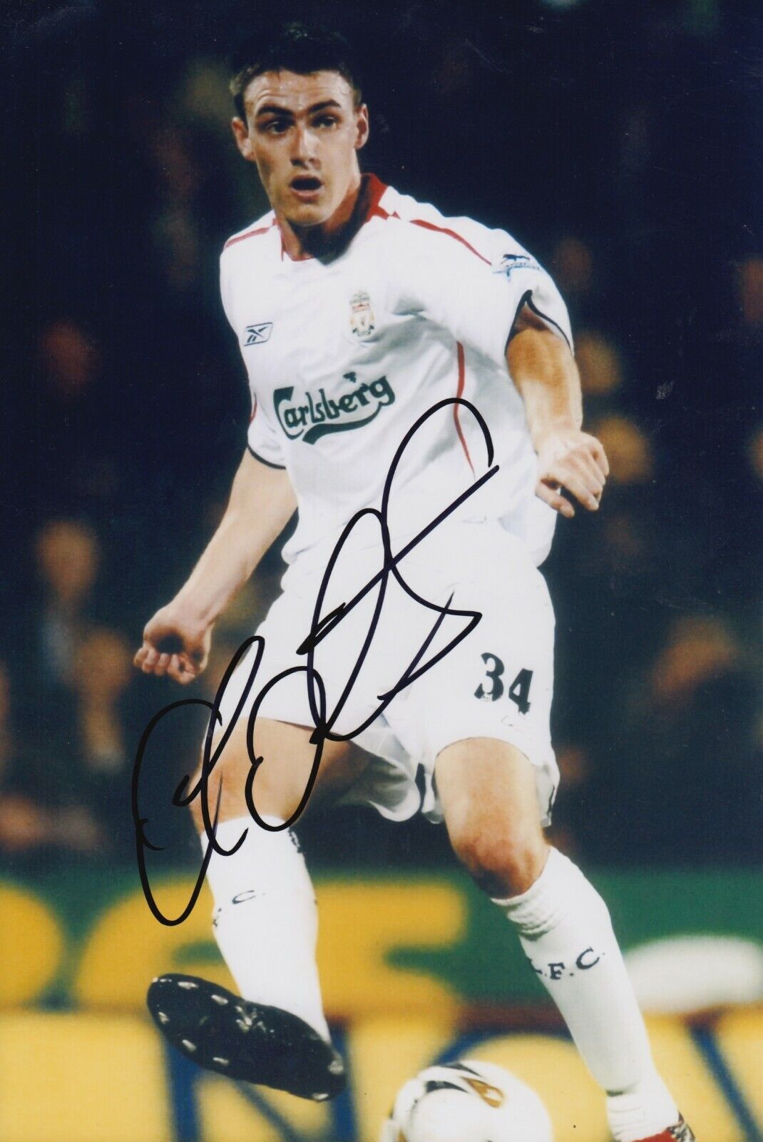 Darren Potter Hand Signed 12x8 Photo Poster painting - Liverpool - Football Autograph 1.