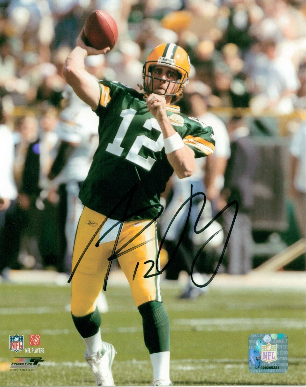 AARON RODGERS - PACKERS Autographed Signed 8x10 Reprint Photo Poster painting !