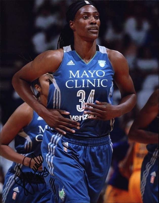 Sylvia Fowles signed NBA basketball 8x10 Photo Poster painting W/Certificate Autographed 005