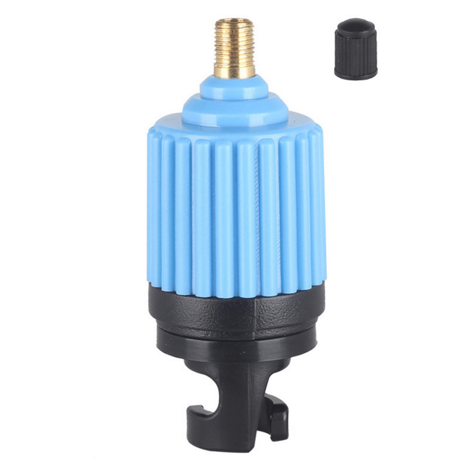 

Inflatable Pump Adaptor - Air Compressor Valve Converter (Black + Blue), 501 Original