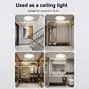 Rechargeable Motion Sensor Ceiling Light with Remote Operated Ceiling Lights Indoor