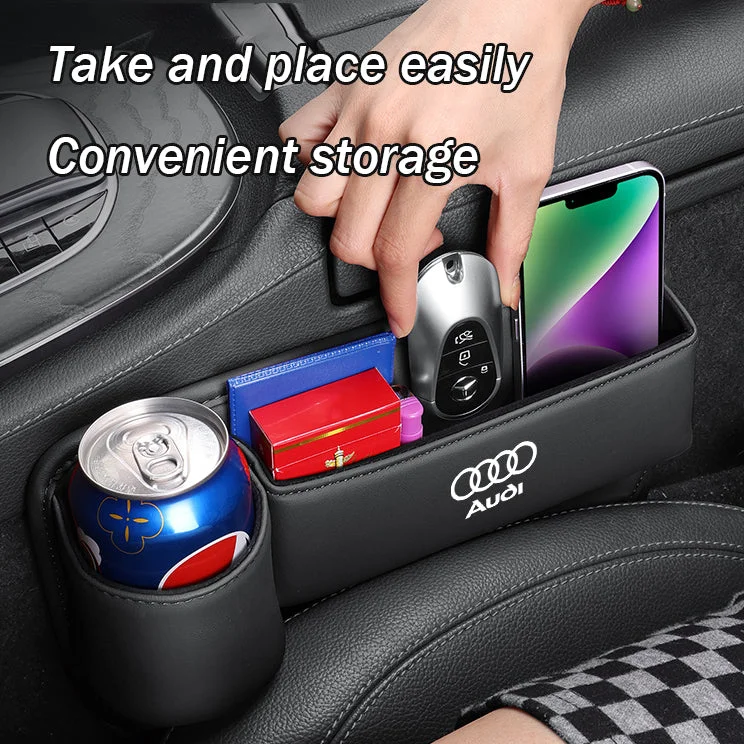 Car Seat Storage Box（storage compartment with water cup）