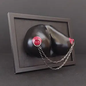 pornhint Pornhint Fetish 3D Breasts Art Sculpture - Bondage Boobs - Erotic Naughty Sex Gifts Tits