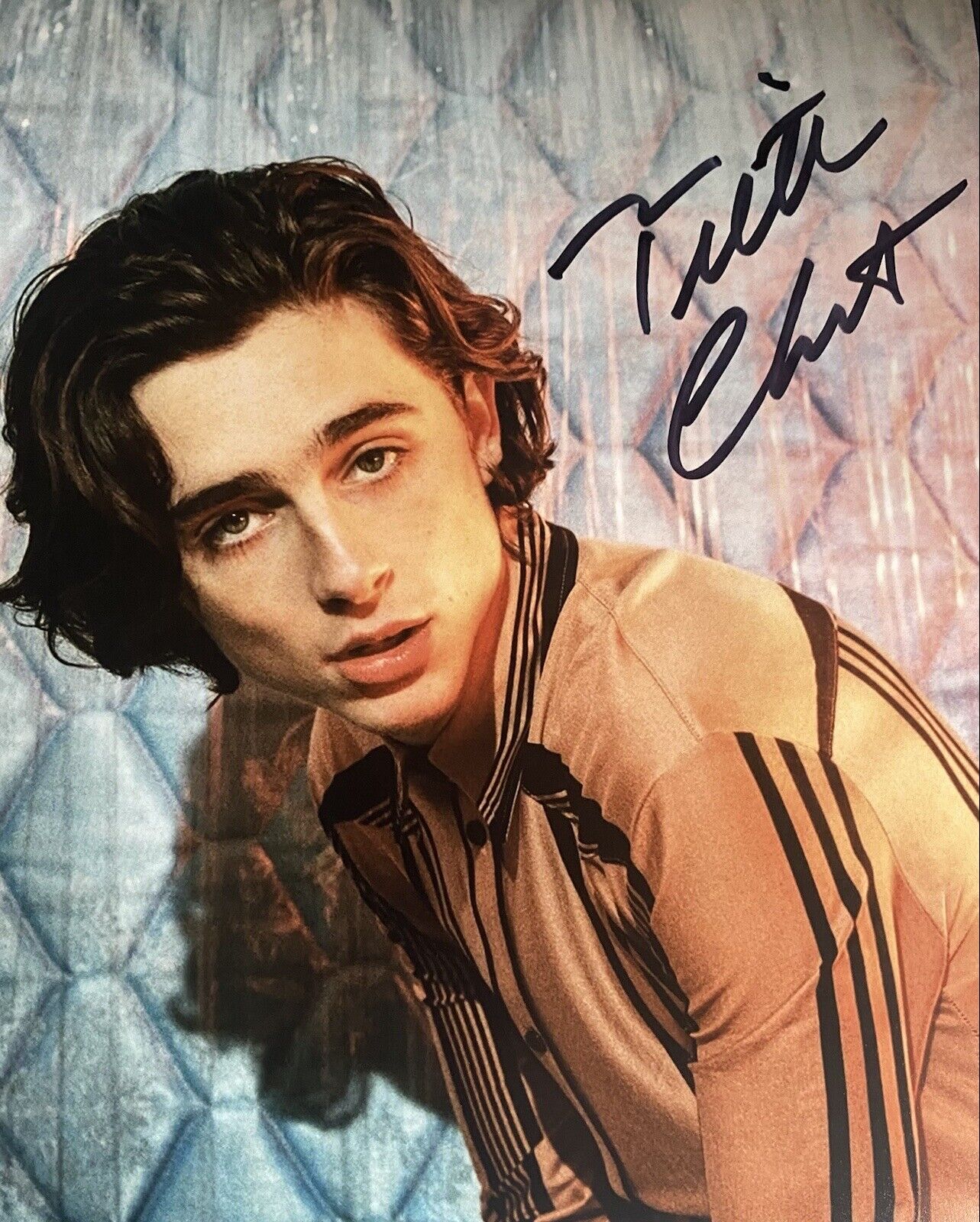 Timothée Chalamet signed Autographed 8x10 Photo Poster painting Sexy