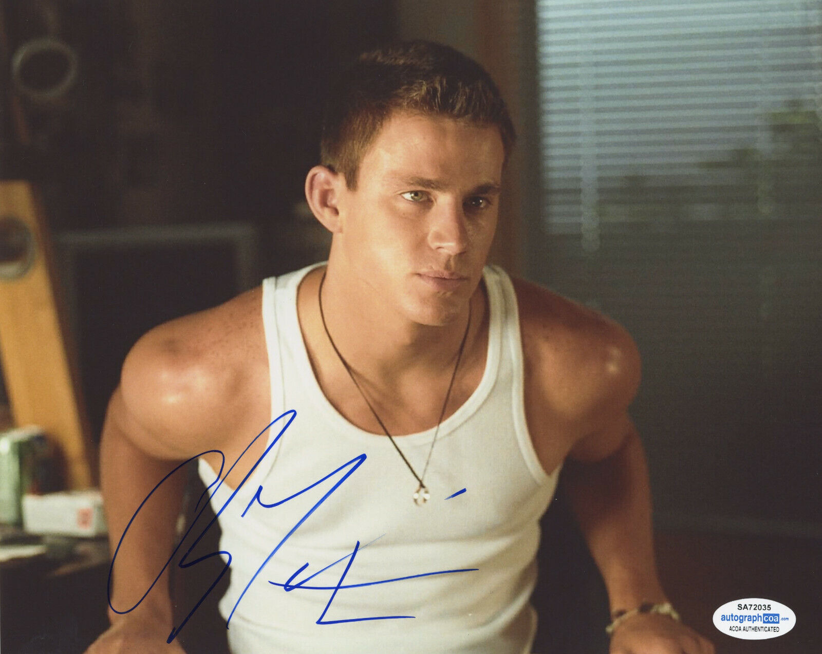 CHANNING TATUM SIGNED SHE'S THE MAN